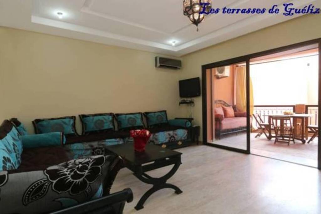 Appartement Les terrasses de Gueliz à Marrakesh Extérieur photo