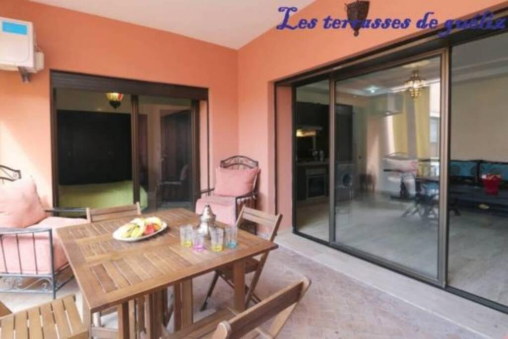 Appartement Les terrasses de Gueliz à Marrakesh Extérieur photo