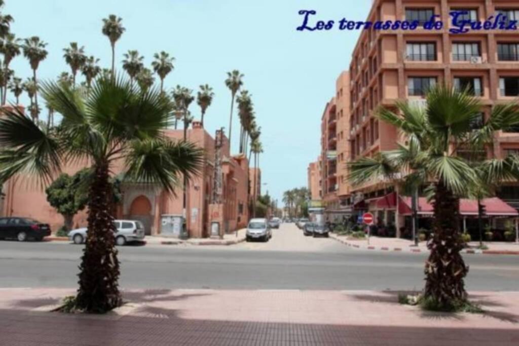 Appartement Les terrasses de Gueliz à Marrakesh Extérieur photo