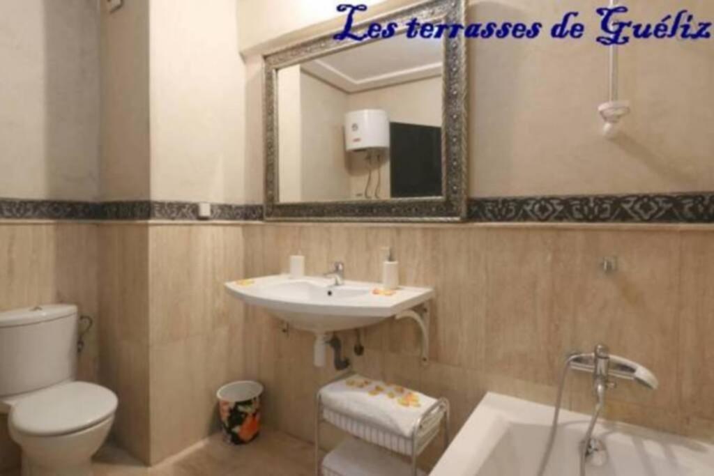 Appartement Les terrasses de Gueliz à Marrakesh Extérieur photo