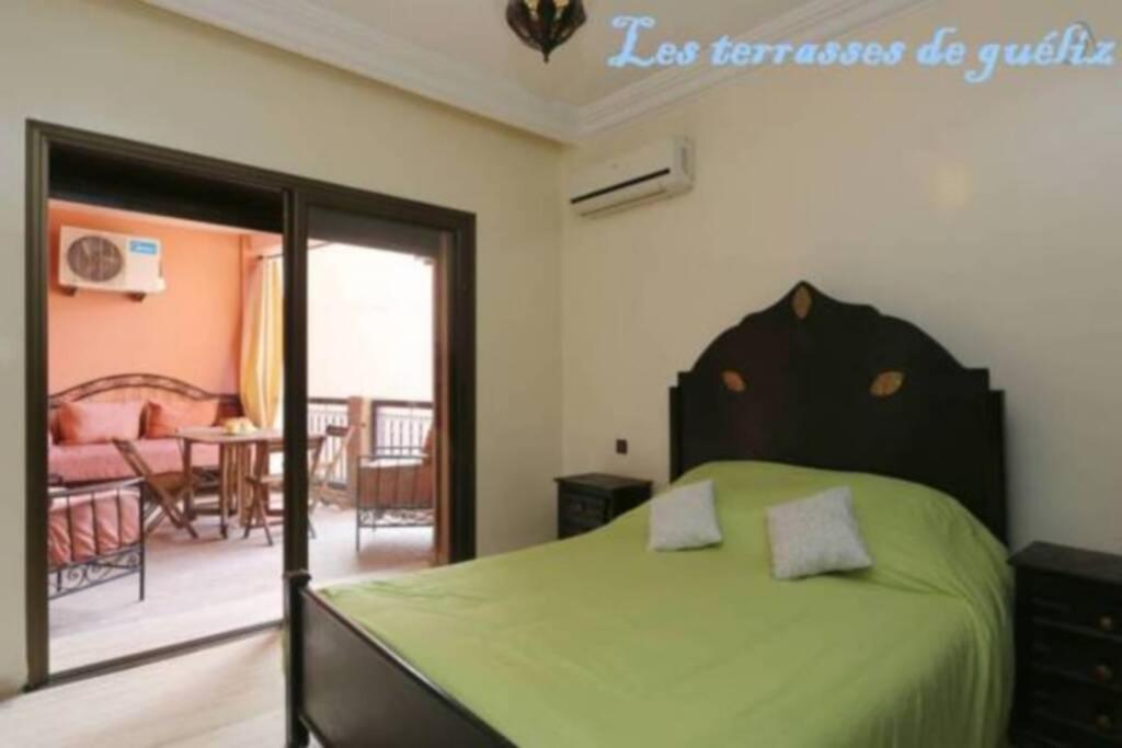 Appartement Les terrasses de Gueliz à Marrakesh Extérieur photo