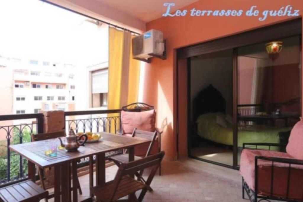 Appartement Les terrasses de Gueliz à Marrakesh Extérieur photo
