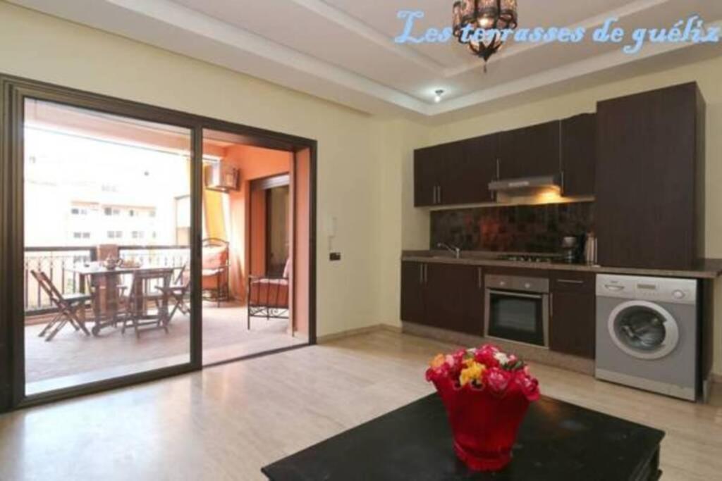 Appartement Les terrasses de Gueliz à Marrakesh Extérieur photo